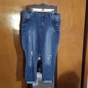 Morgan and walker cropped jean